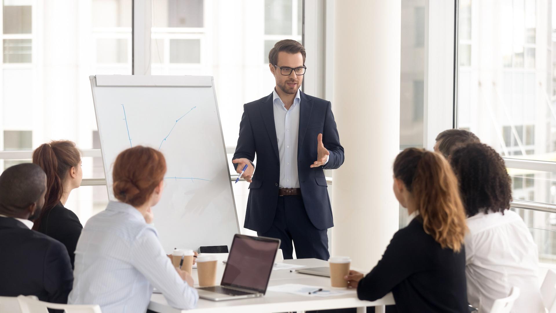 Business coaching session